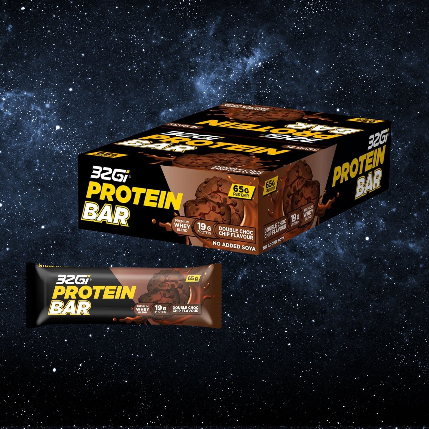 Protein Bar - Premium Whey Blend. (12 x 65g box)