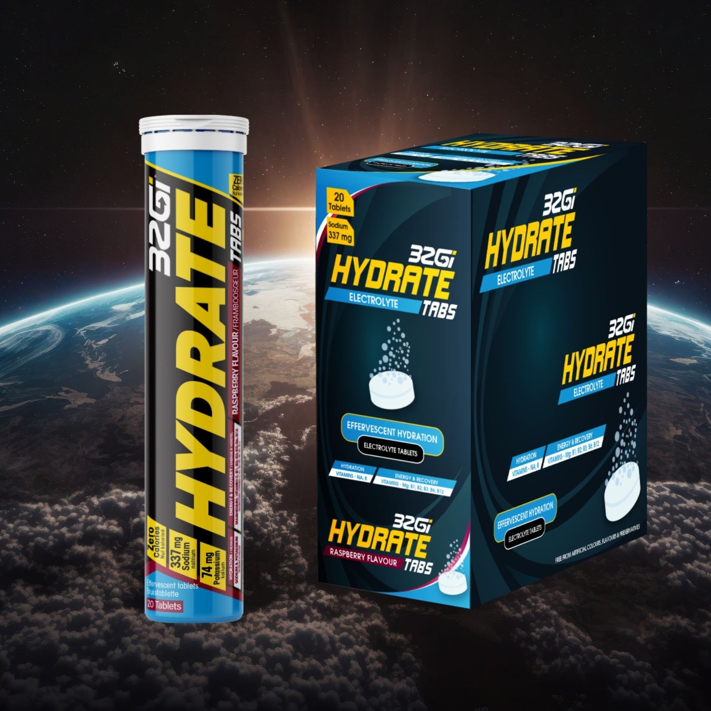 Hydrate - Electrolyte Hydration Sports Drink (8 X 80g box)