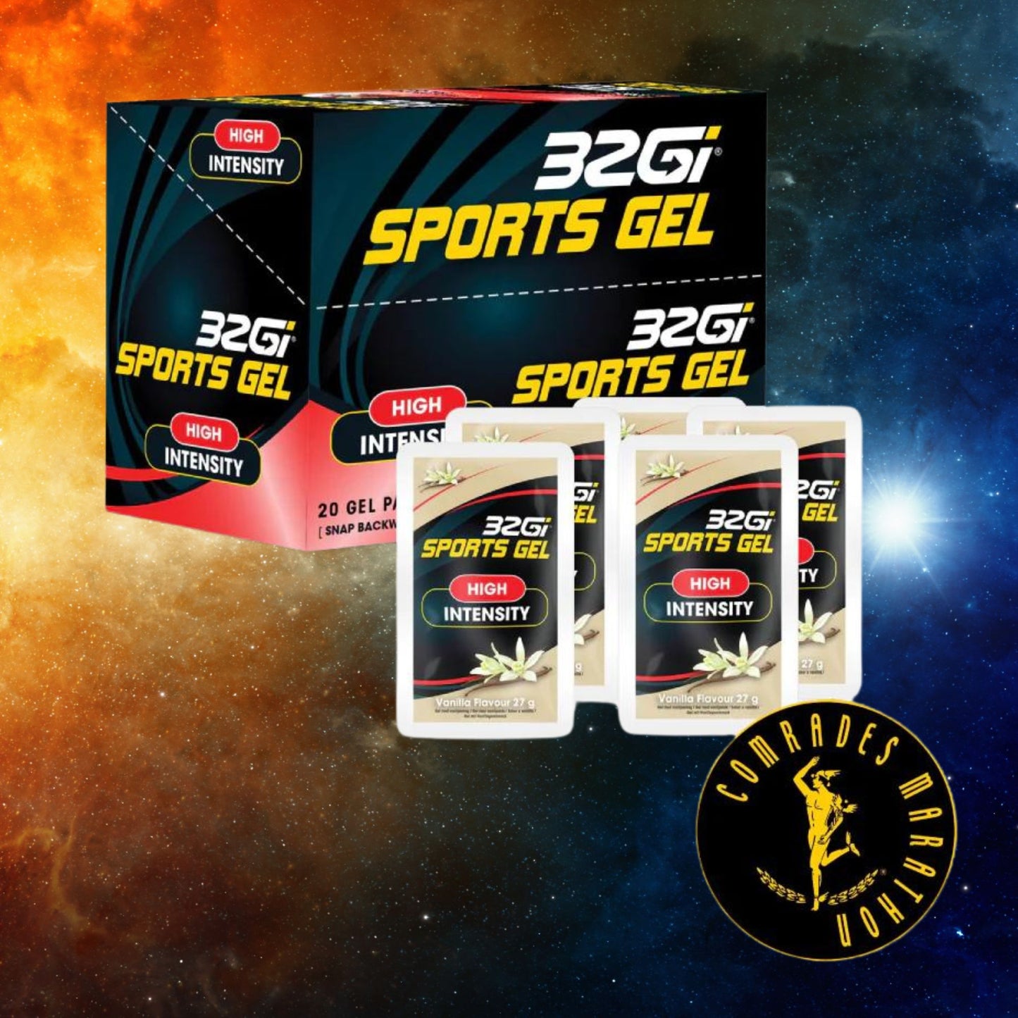 Sports Gel - Quick Releasing Energy (Box of 20 X 75g)